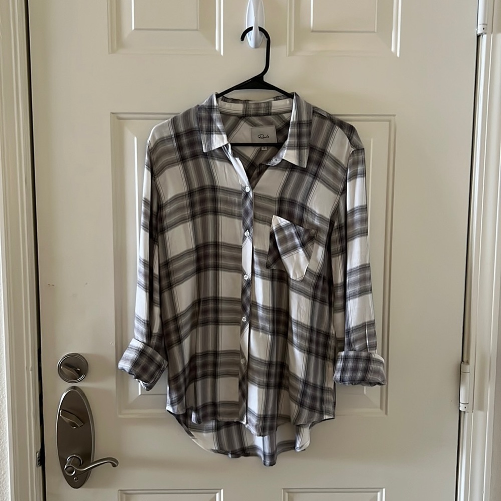RAILS medium flannel button down shirt
